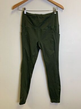 RBX Olive Green High-Waist Leggings
